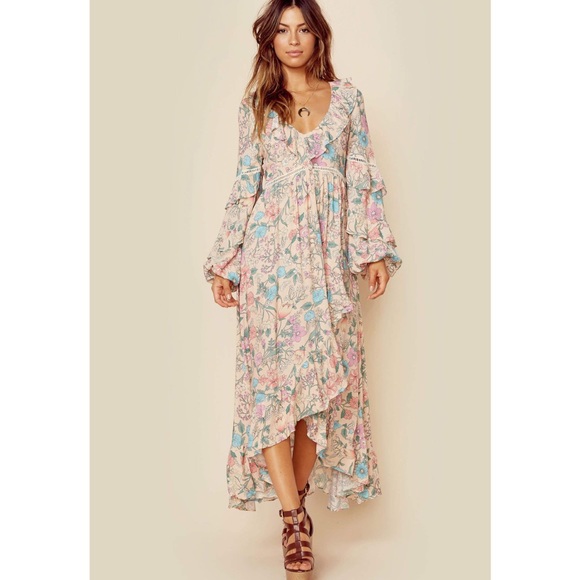Spell Dresses & Skirts - SOLD Spell Sayulita Frill Gown Size Small